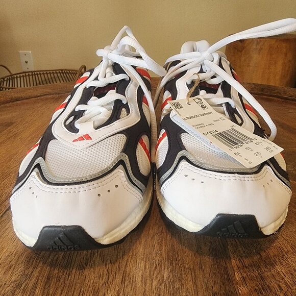 Adidas UltraBoost Supernova DNA White Vivid Red GY5374 Sneakers Mens 9 - Picture 9 of 16